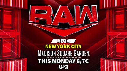 Roman Reigns will light up Raw at Madison Square Garden this Monday