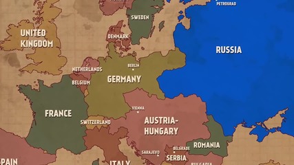 Европа Преди Първата световна война I - Съюзи и врагове I прелюдия към Псв - Част 1-3