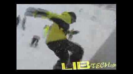 Blair Skate Banana Footage Lib Tech Snowbo