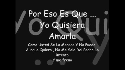 Aventura - Yo Quisiera Amarla [con letras]