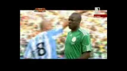 World.cup.11.06.2010. Argentina - Nigeria - полувреме 1 