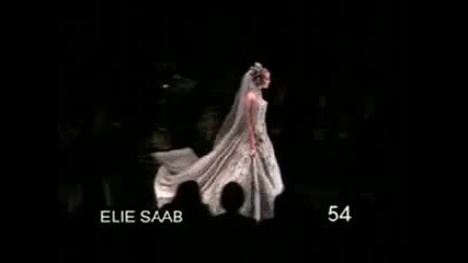 Elie Saab Haute Couture Spring Summer 2008 Full Show Part 2.flv