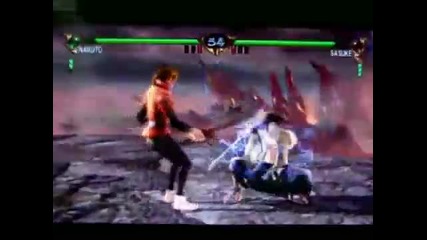 Naruto vs Sasuke in Soul Calibur 4 