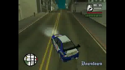 Дрифт На Gta San Andreas Част 2