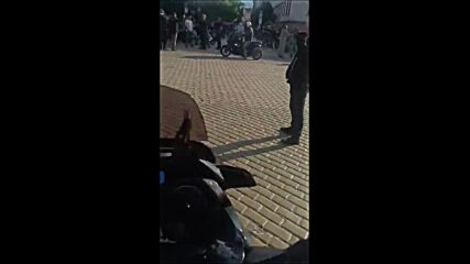 Протест на мотористи в центъра на София