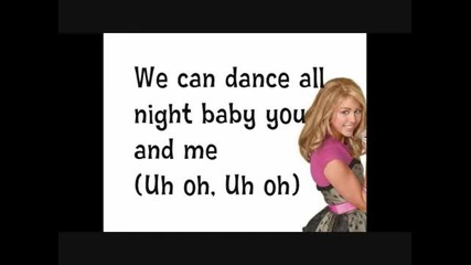 Hannah Montana Feat. Iyaz - This Boy That Girl (lyrics)