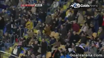 Villarreal vs Osasuna 2 - 1 Страхотен гол на Cani