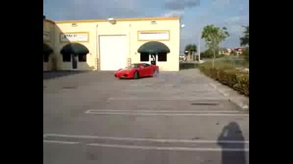 Ferrari F430 Doing Donuts At Absolute Moto