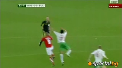 08.10.2010 Уелс 0:1 България Победният гол на Ивелин Попов 