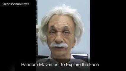 Робот на Айнщайн се учи да се усмихва