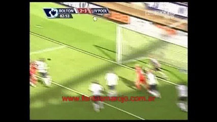 Bolton - 2 - Liverpool - 3 - Gol - Gerard