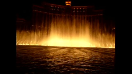 Самый романтический фонтан в мире - Лас Вегас 