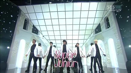 Super Junior - Spy @ Inkigayo (12.08.2012)