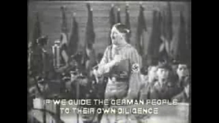 Adolf Hitler - F Speech With English 