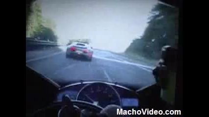 Bugatti Veyron vs Yamaha R1 