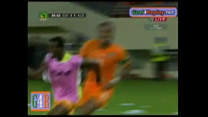 Ivory Coast - Algeria 2 - 1