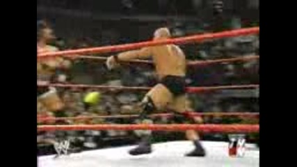 Raw 2002 - Booker T Vs Stone Cold Steve Austin - Lumberjack Match