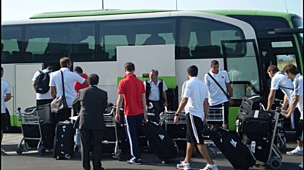 Турция кацна при засилени мерки за сигурност, Таневич: Ще направим добри мачове