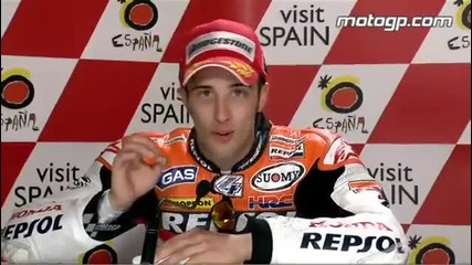 Andrea Dovizioso interview after the Motegi Gp 