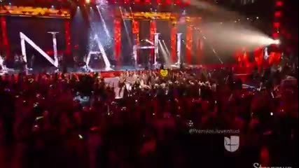 Anahi ft. Wisin - Rumba en los Premios Juventud 2015