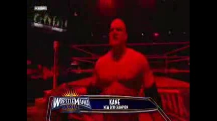 Wwe - Wrestlemania 24 - Ecw - Championship Match - Kane Vs Chavo Guerrero