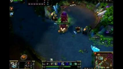 League of Legends - Poppy bug Baron !