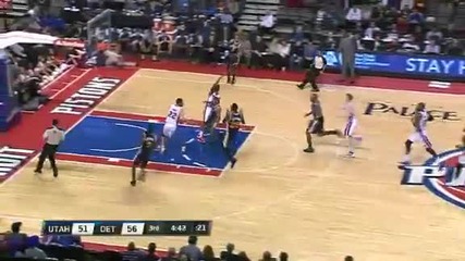 Nba Circle - Utah Jazz Vs Detroit Pistons Highlights 12 January 2013 www.nbacircle.com (low)