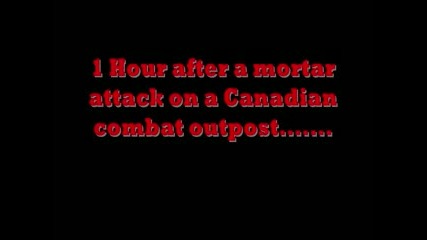 Canadian Artillery Engaging Taliban Caught On Camera In Afghanistan