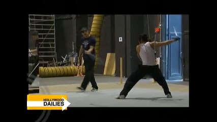 Ninja Assassin with Rain 