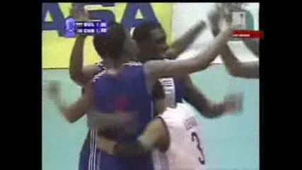Волейбол - Световна Лига 13.06.2009: Куба - България 3:1 (цялата среща) [част 4]