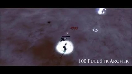 Silkroad - Level 100 Full Str Force Archer Ff with Sun - Pvp 