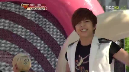 U-kiss - Doradora @ Music Core (05.05.2012)