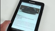 Симпатичен, практичен и на достъпна цена - Lenovo Tab A7 - видео ревю от news.tablet.bg
