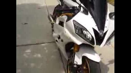 Yamaha r6 white 