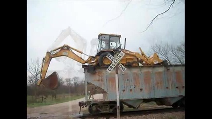 back hoe operator