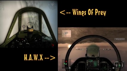 Wings Of Prey and H.a.w.x Split Screen 720p Hd* 