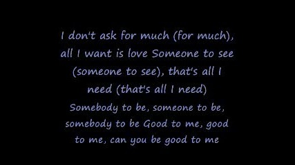 Ashley Tisdale Be Good To Me - with lyrics 