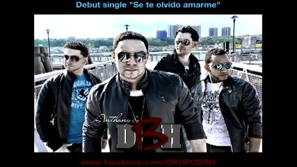 (2012) Бачата, (grupo Dbh) - se te olvido amarme