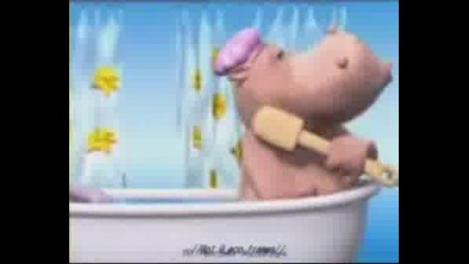 Хипопотама Се Къпе - Смях