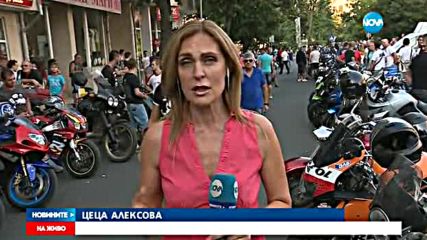 Национален протест на мотористите - недоволството на хората в Бургас