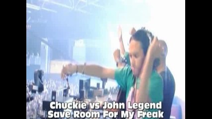 Chuckie vs John Legend - Save Room for my Freak (roaxx J Mash Up Mix & Alain B Video Mix) , hq 