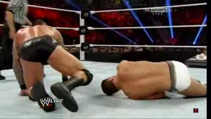 Raw 04/29/13 - Randy Orton vs Cody Rhodes..