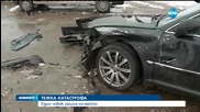 Човек загина на място при катастрофа в столицата