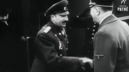 Хитлер и Гьоринг посрещат Vip-гост в Германия по време на войната 1941 г.