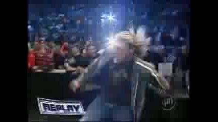 Edge Spears Rey Mysterio On Smackdown