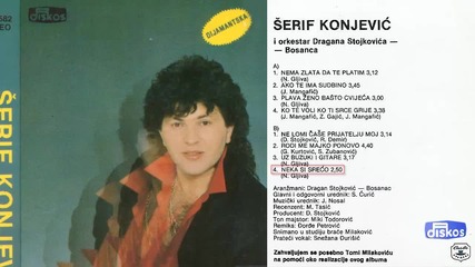 Serif Konjevic - Neka si sreco - 1989