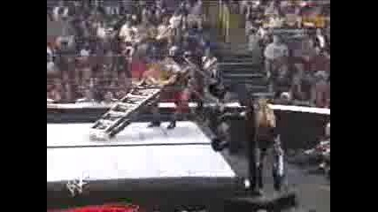 Wwf Unforgiven 2001 - Edge vs Christian ( Ladder match ) For Intercontinental Championship ) 