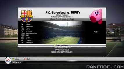 Video Game Mashups - Kirby vs Fifa