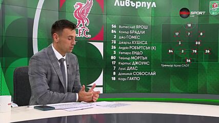 Брайтън - Ливърпул /състави/