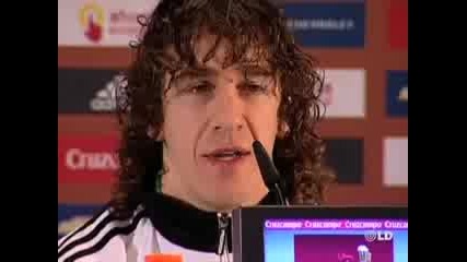 Puyol след загубата от Сащ - Искаме да завършим трети и да си тръгнем с високо вдигната глава